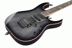 Ibanez RG8570 J-Custom Electric Guitar in Black Rutile with Case