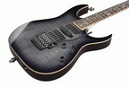 Ibanez RG8570 J-Custom Electric Guitar in Black Rutile with Case