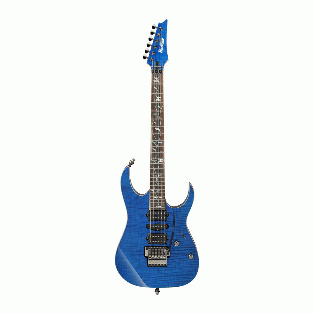 Ibanez RG8570 J-Custom Electric Guitar in Royal Blue Sapphire with Case