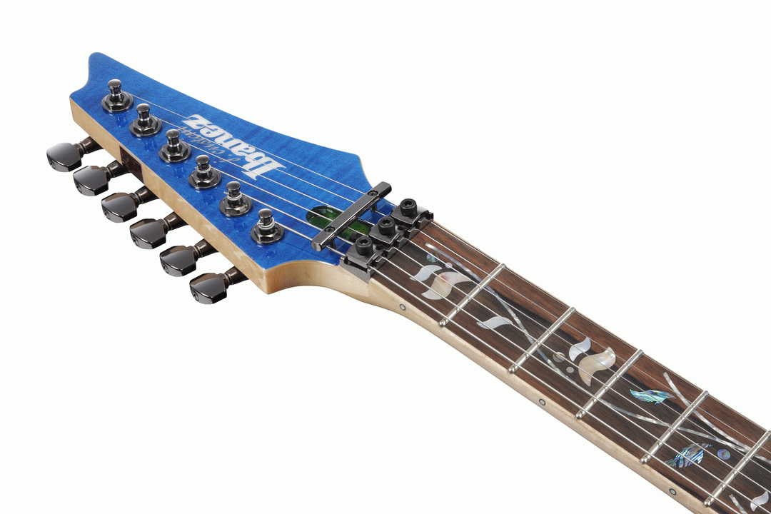Ibanez RG8570 J-Custom Electric Guitar in Royal Blue Sapphire with Case