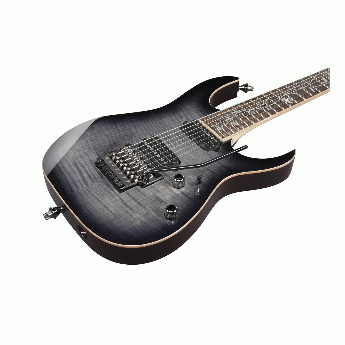 Ibanez RG8527 J-Custom Electric Guitar in Black Rutile with Case