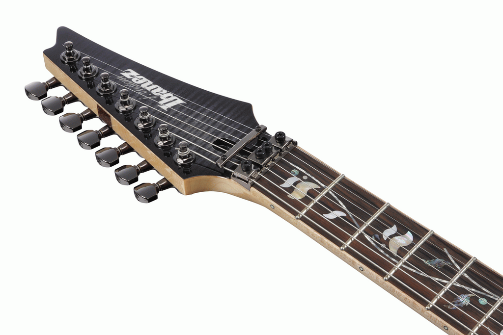 Ibanez RG8527 J-Custom Electric Guitar in Black Rutile with Case