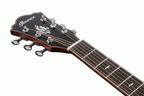 Ibanez MRC10 Marcin Signature acoustic guitar in natural high gloss finish, showcasing its body and detailed craftsmanship.