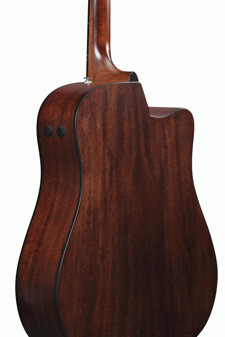 Ibanez AAD170LCE Advanced Acoustic Series Left-handed Acoustic Guitar in Natural Low Gloss