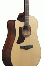 Ibanez AAD170LCE Advanced Acoustic Series Left-handed Acoustic Guitar in Natural Low Gloss