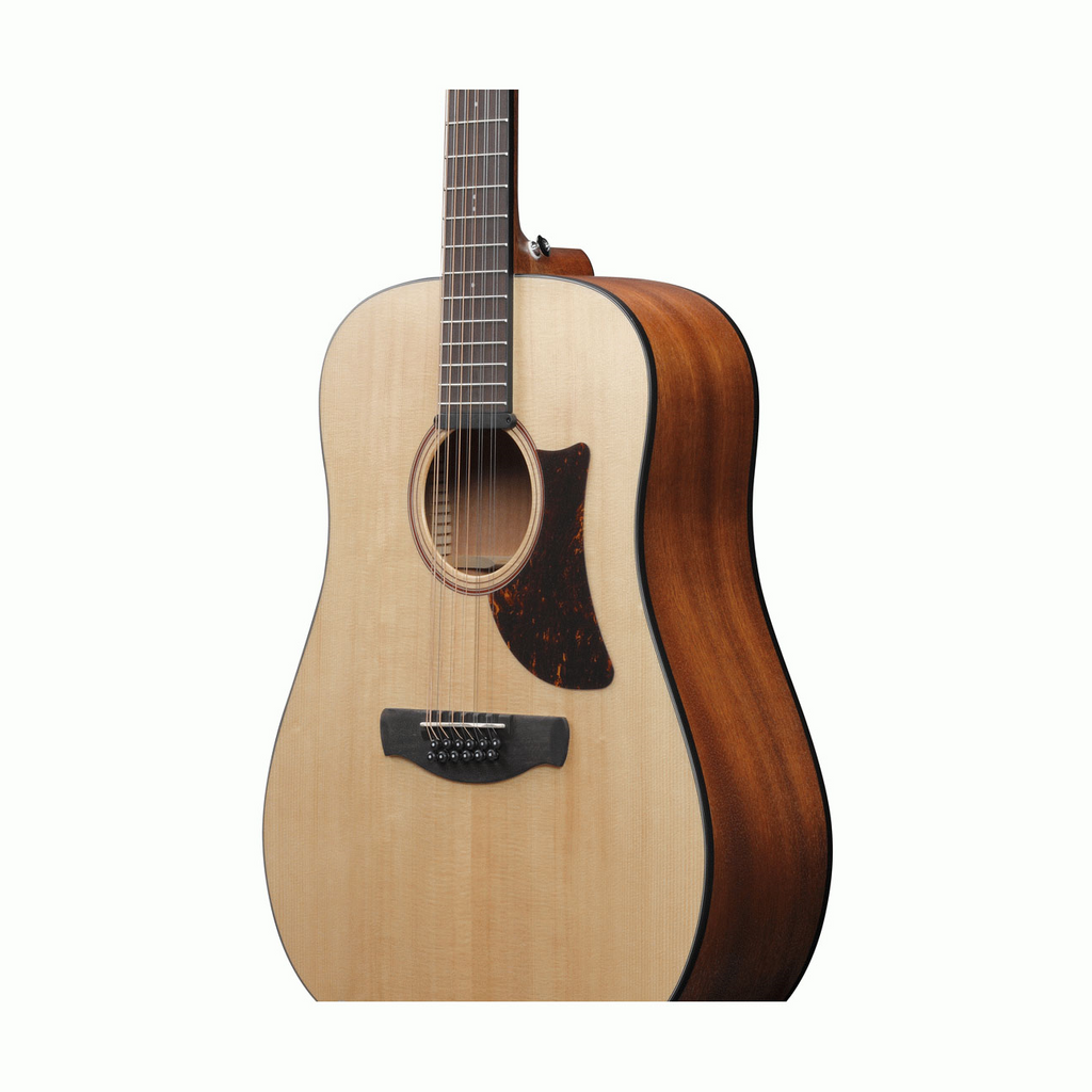 Ibanez AAD1012E Advanced Acoustic Guitar in Open Pore Natural