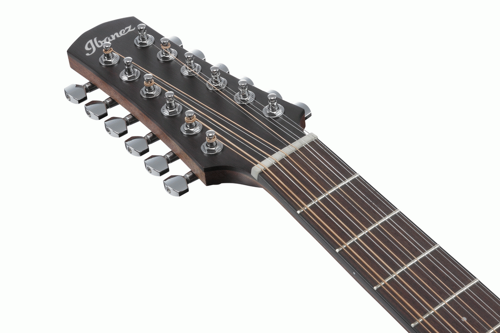 Ibanez AAD1012E Advanced Acoustic Guitar in Open Pore Natural