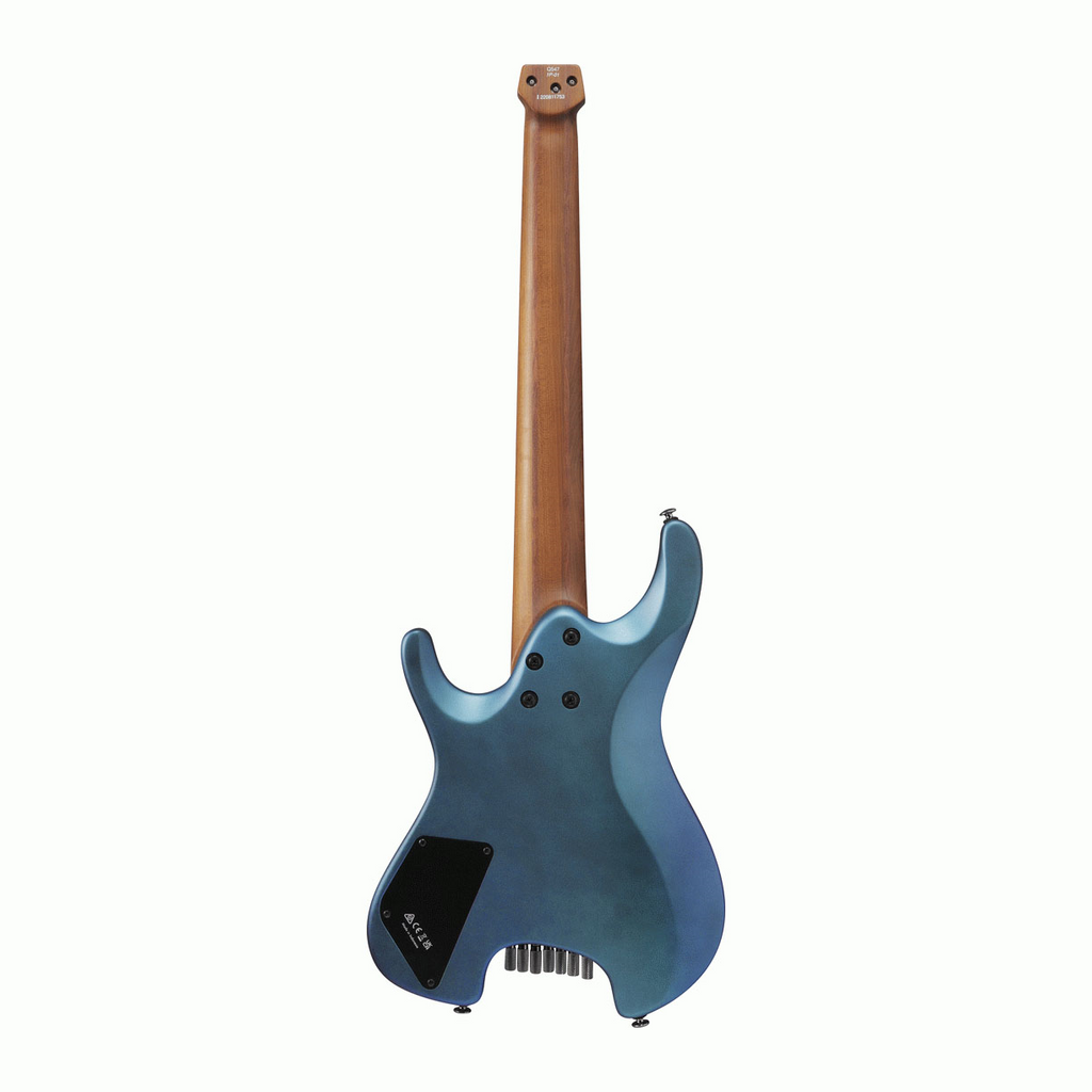 Ibanez Q547 Premium Electric Guitar in Blue Chameleon Metallic with Bag