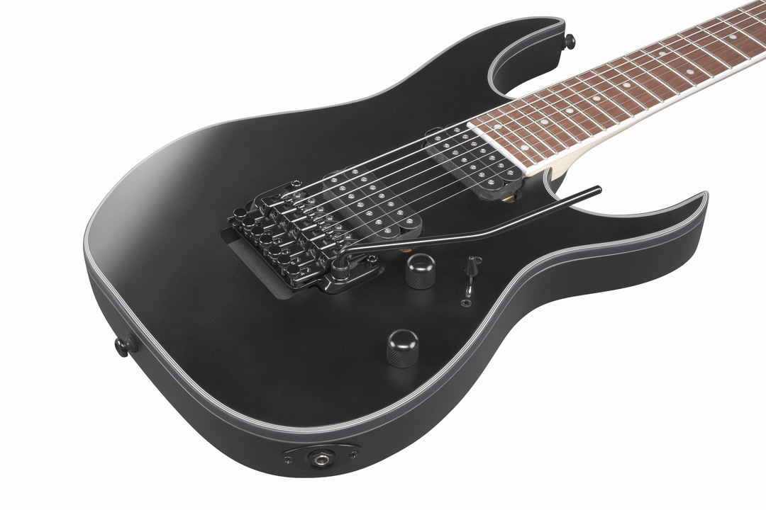 Ibanez RG7320EX 7-string Electric Guitar in Black Flat