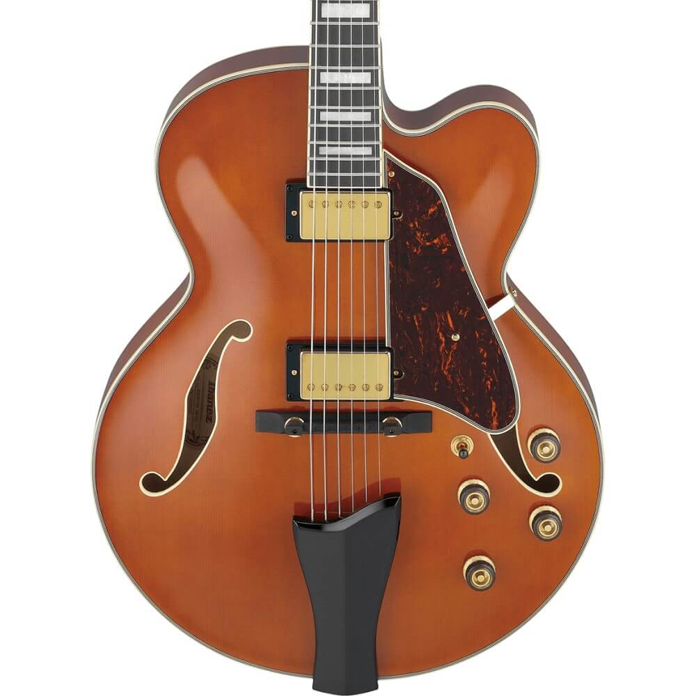 Ibanez Artcore Expressionist AF95 Hollowbody Electric Guitar - Dark Amber