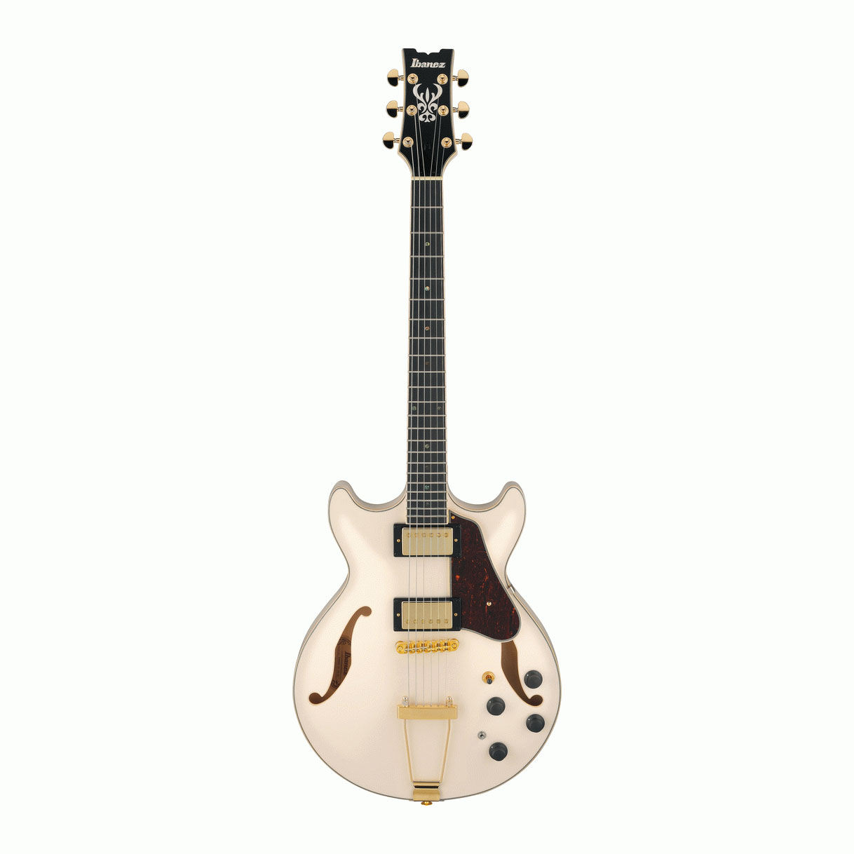 Ibanez AMH90 Artcore Hollow Body Electric Guitar in Ivory