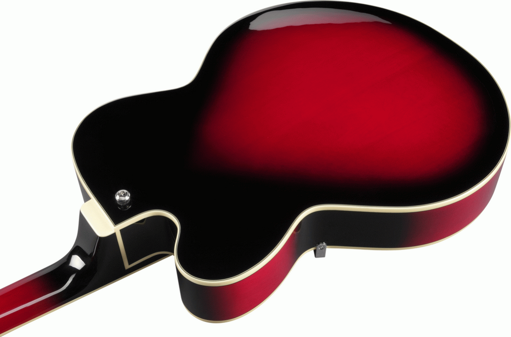 Ibanez AF75 Artcore Hollowbody Electric Guitar in Transparent Red Sunburst