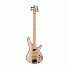 Ibanez SR5FMDX2 Premium Electric Bass Guitar in Natural Low Gloss with Gig Bag