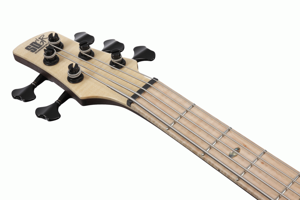 Ibanez SR5FMDX2 Premium Electric Bass Guitar in Natural Low Gloss with Gig Bag