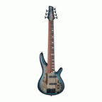 Ibanez SRAS7 7-string Ashula Electric Bass Guitar in Cosmic Blue Starburst