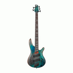 Ibanez SRMS805 5-string Electric Bass Guitar in Tropical Seafloor