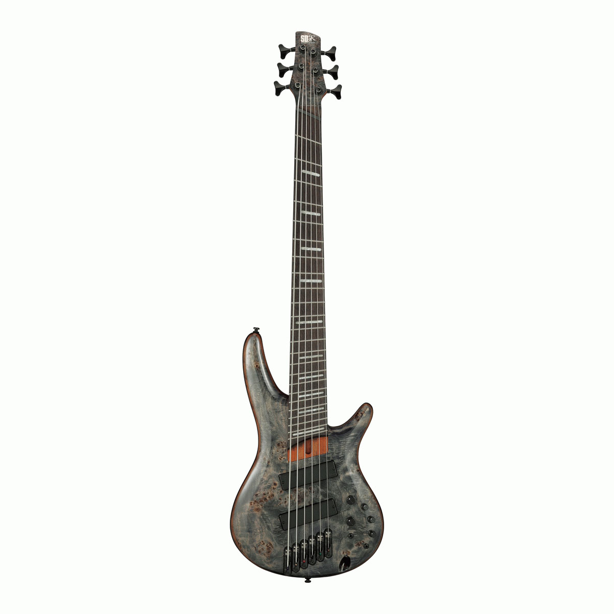 Ibanez SRMS806 6-string Electric Bass Guitar in Deep Twilight