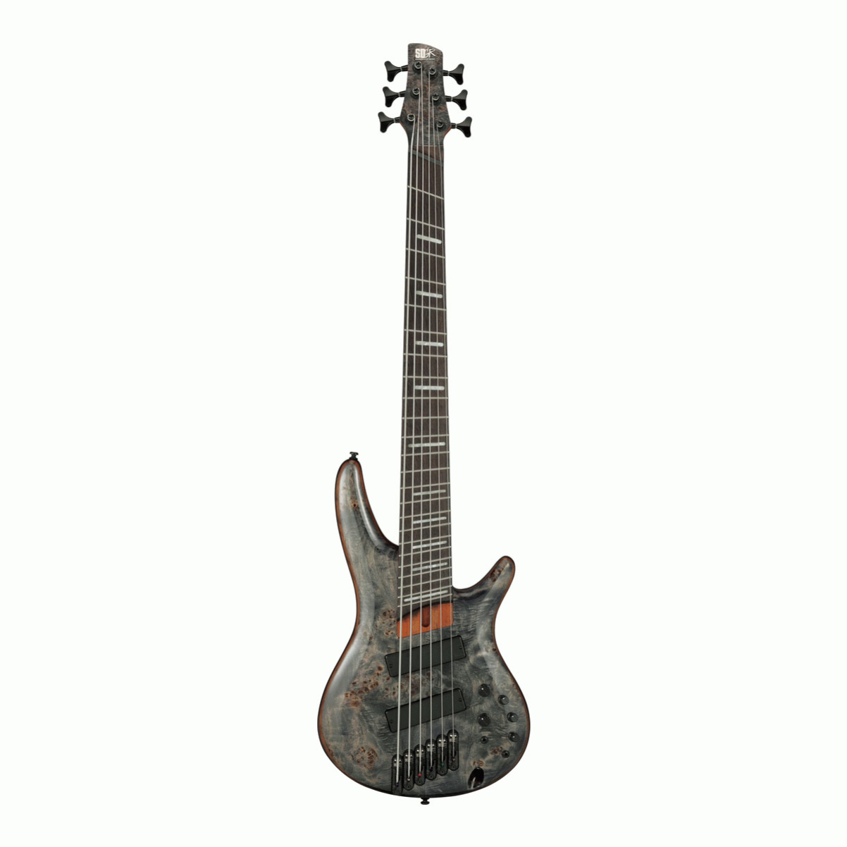 Ibanez SRMS806 6-string Electric Bass Guitar in Deep Twilight