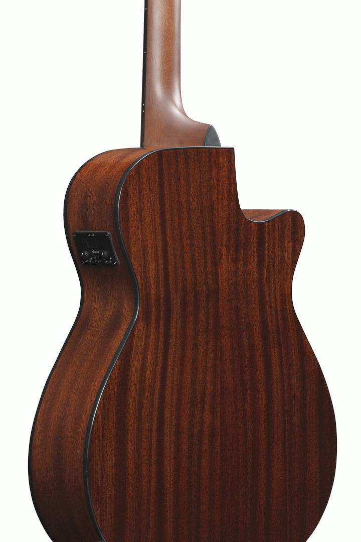 Ibanez AEG70L Left- handed Acoustic Guitar in Tiger Burst High Gloss