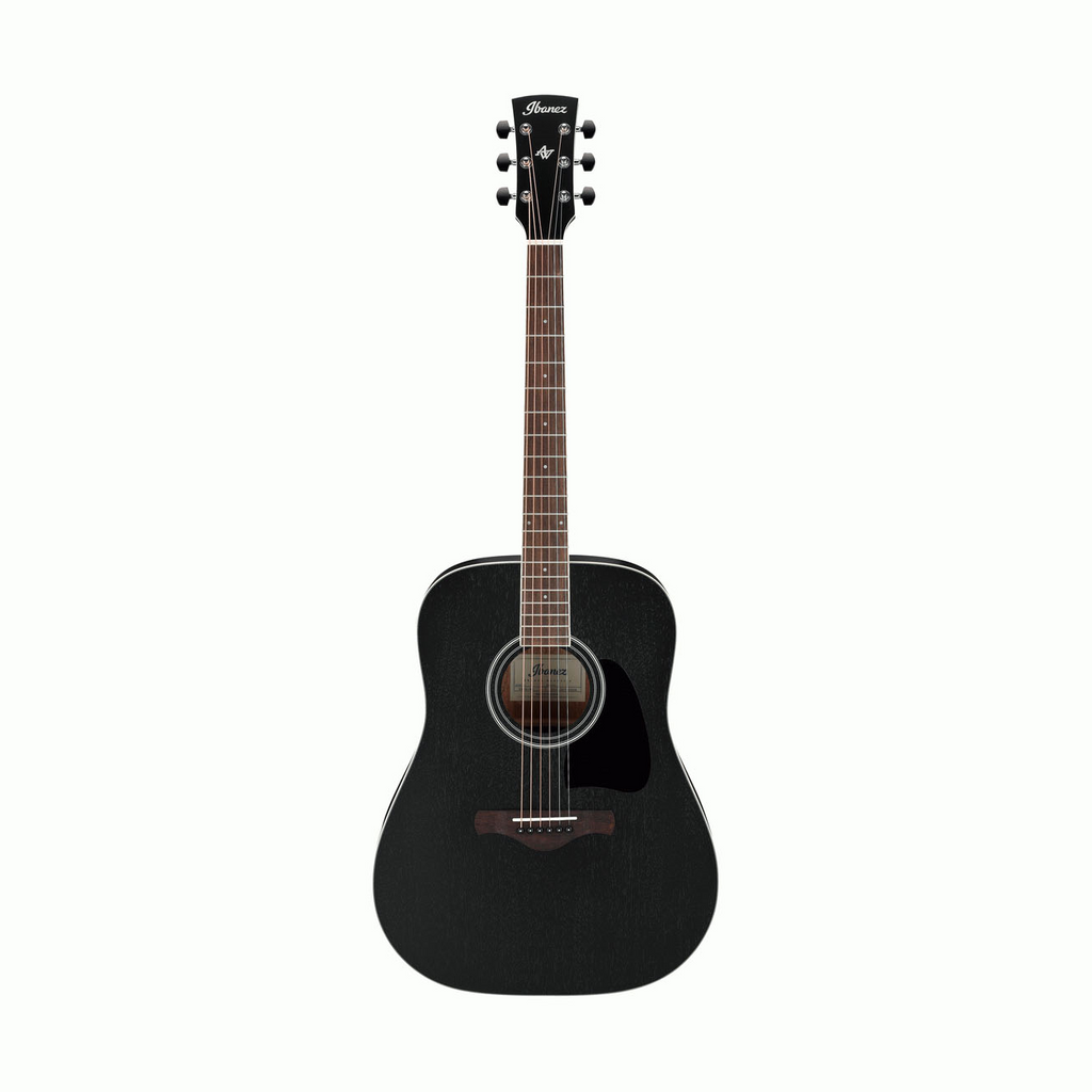Ibanez AW84 Artwood Acoustic Guitar in Weathered Black