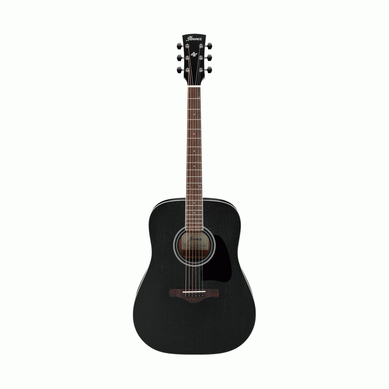 Ibanez AW84 Artwood Acoustic Guitar in Weathered Black