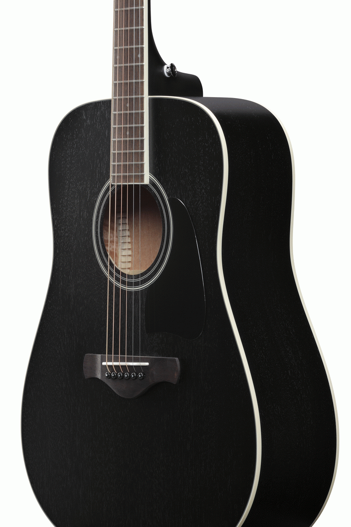 Ibanez AW84 Artwood Acoustic Guitar in Weathered Black