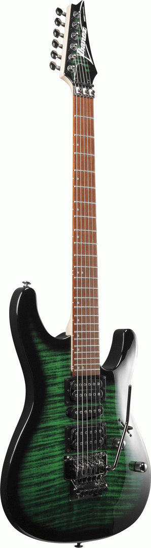 Ibanez KIKOSP3 Kiko Signature Electric Guitar in Transparent Emerald Burst