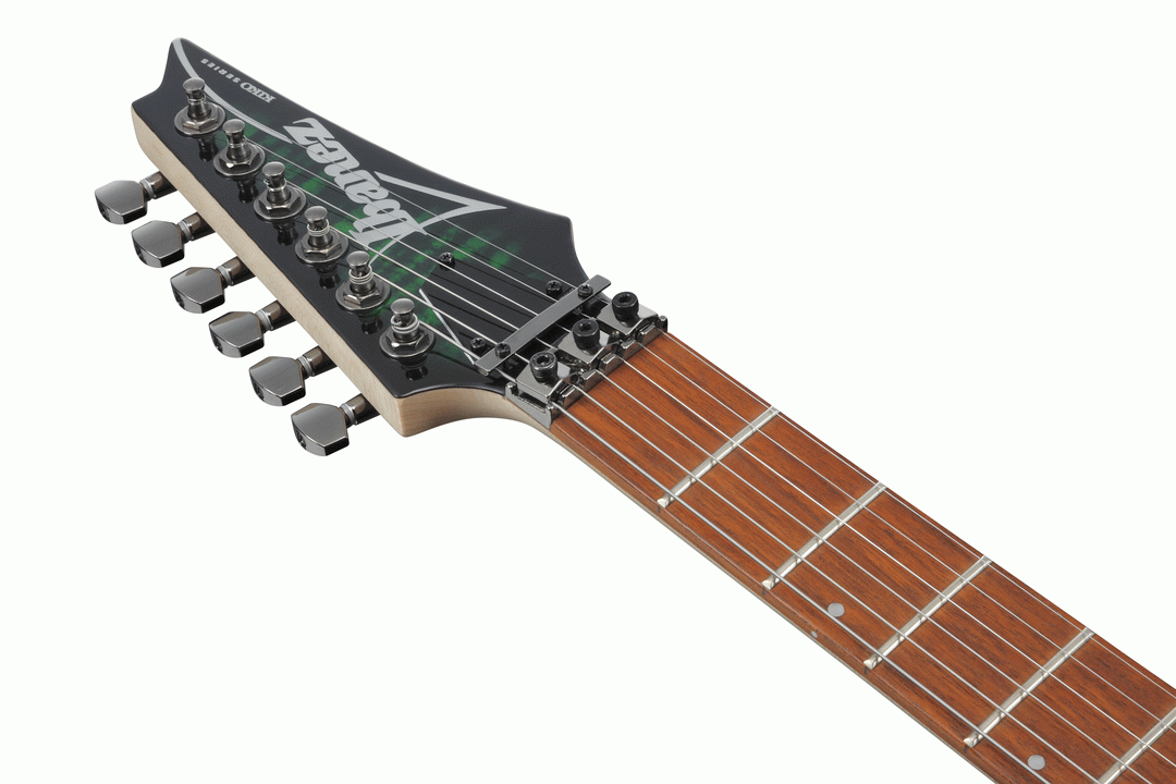 Ibanez KIKOSP3 Kiko Signature Electric Guitar in Transparent Emerald Burst
