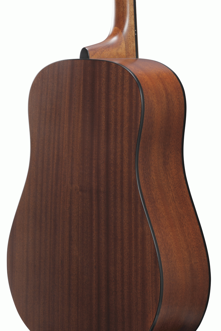 Ibanez AAD50CE Advanced Acoustic Guitar in Transparent Charcoal Burst Low Gloss