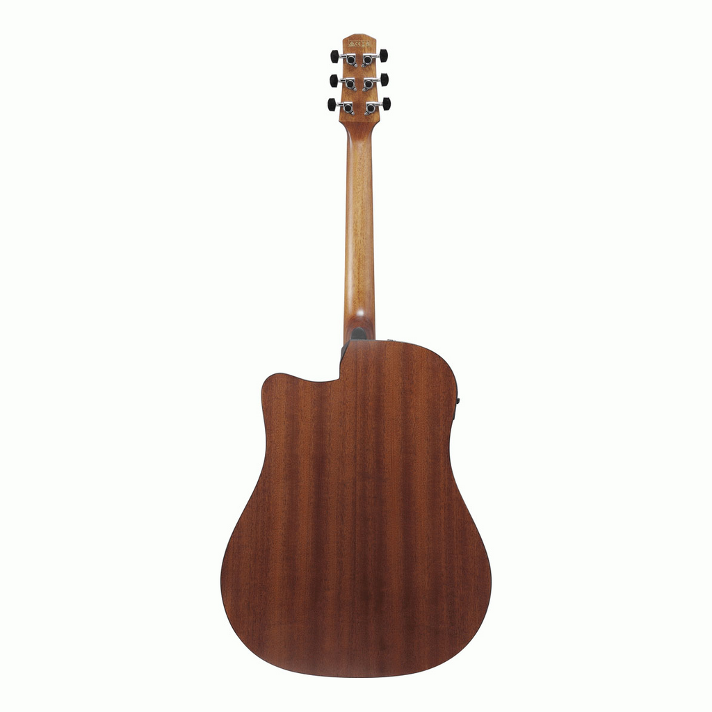 Ibanez AAD50CE Advanced Acoustic Guitar in Light Brown Sunburst Low Gloss