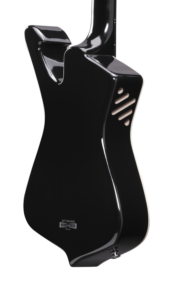 Ibanez UICT100 Iceman Ukulele with Pickup - Metallic Gray Sunburst