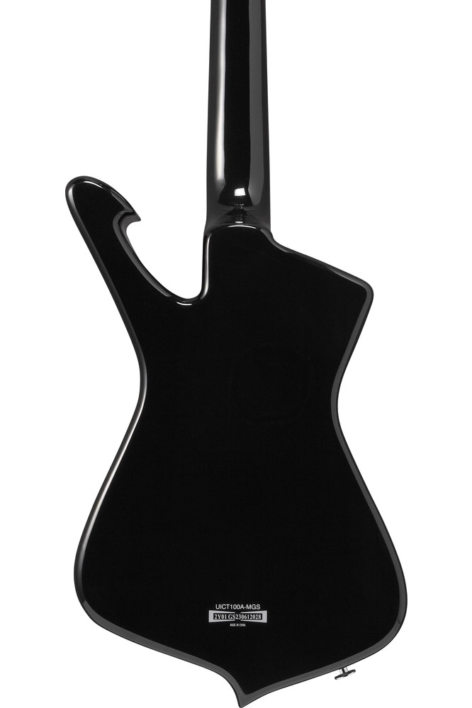 Ibanez UICT100 Iceman Ukulele with Pickup - Metallic Gray Sunburst