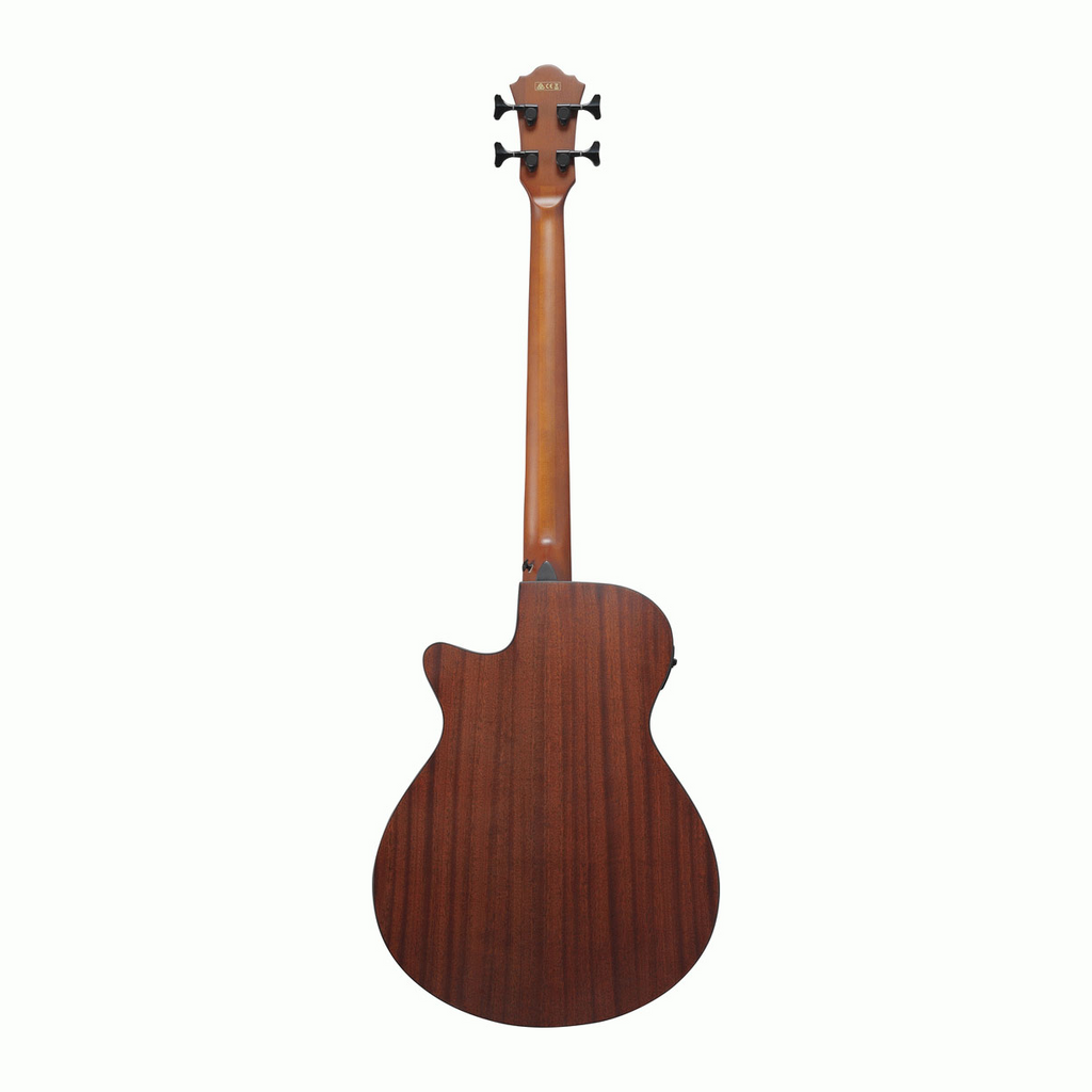 Ibanez AEGB30E Artcore Hollow Body Electric Bass Guitar in Natural Gloss