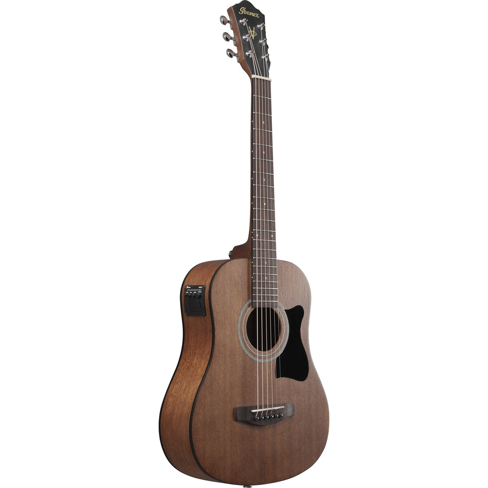 Ibanez V Series V44Minie ¬æ Dreadnought Acoustic Guitar with Pickup - Open Pore Natural