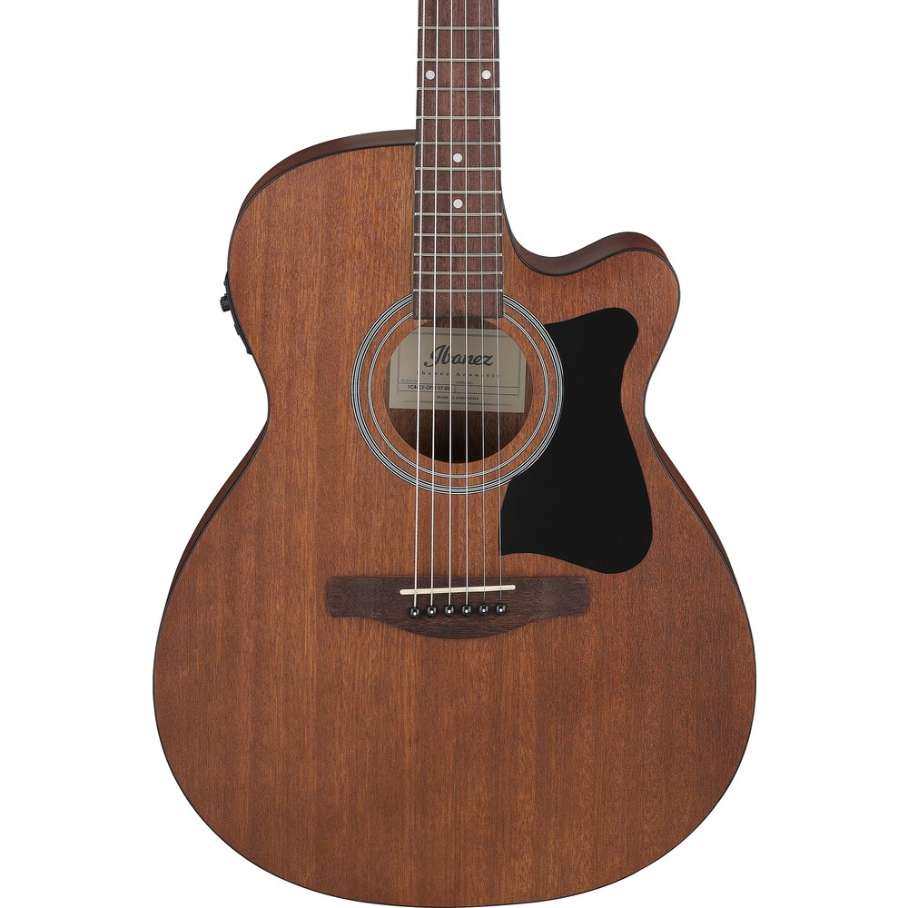 Ibanez V Series VC44CE Grand Concert Cutaway Acoustic Guitar with Pickup - Open Pore Natural