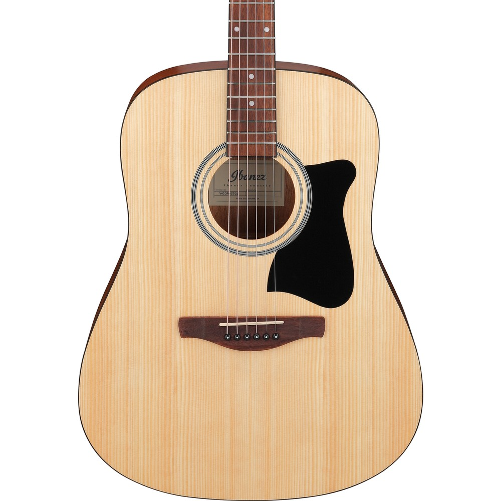 Ibanez V Series V40 Dreadnought Acoustic Guitar - Open Pore Natural