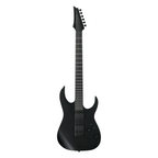 Ibanez Iron Label RGRTBB21 Baritone Electric Guitar in Black Flat