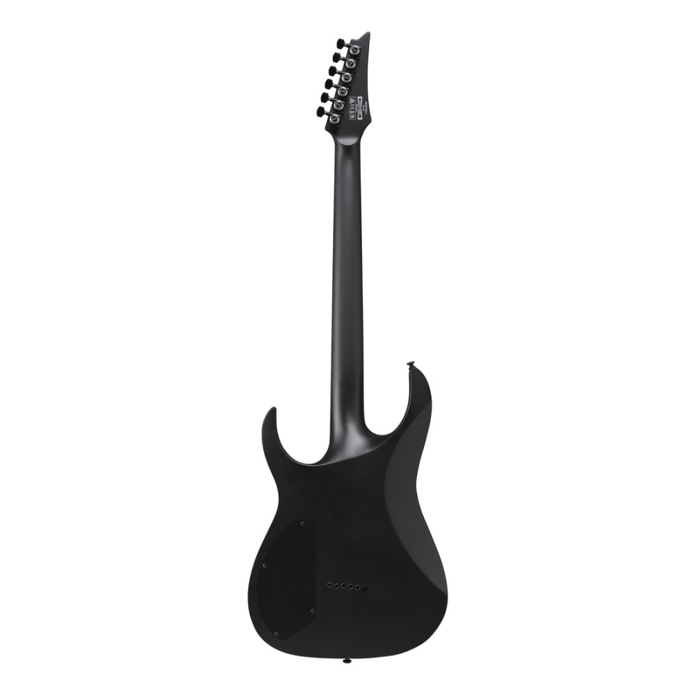 Ibanez Iron Label RGRTBB21 Baritone Electric Guitar in Black Flat