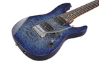 Ibanez Premium AZ427P2QM Electric Guitar in Twilight Blue Burst