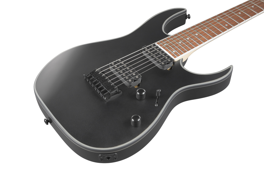 Ibanez RG7421EX Electric Guitar in Black Flat