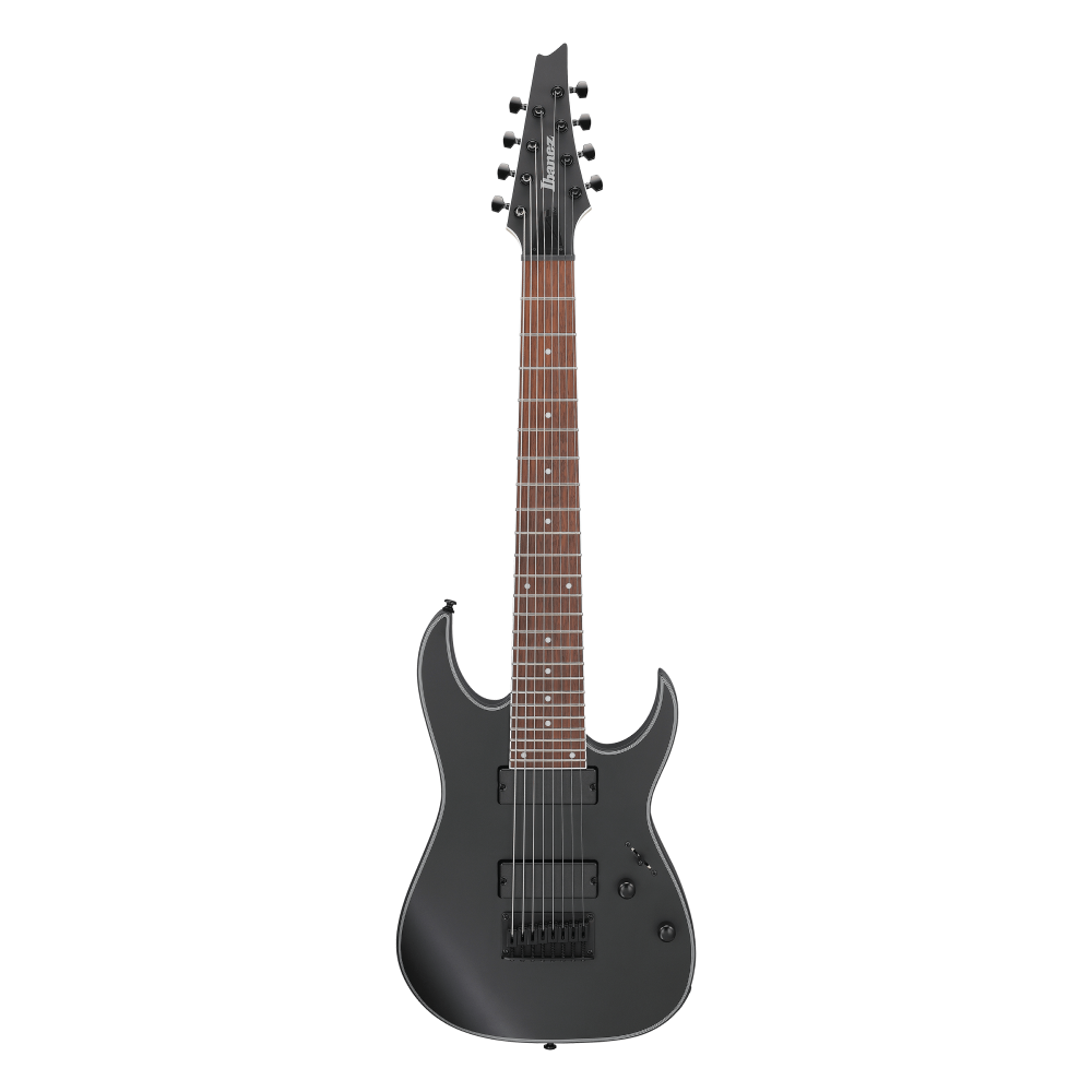Ibanez RG8EX Electric Guitar in Black Flat
