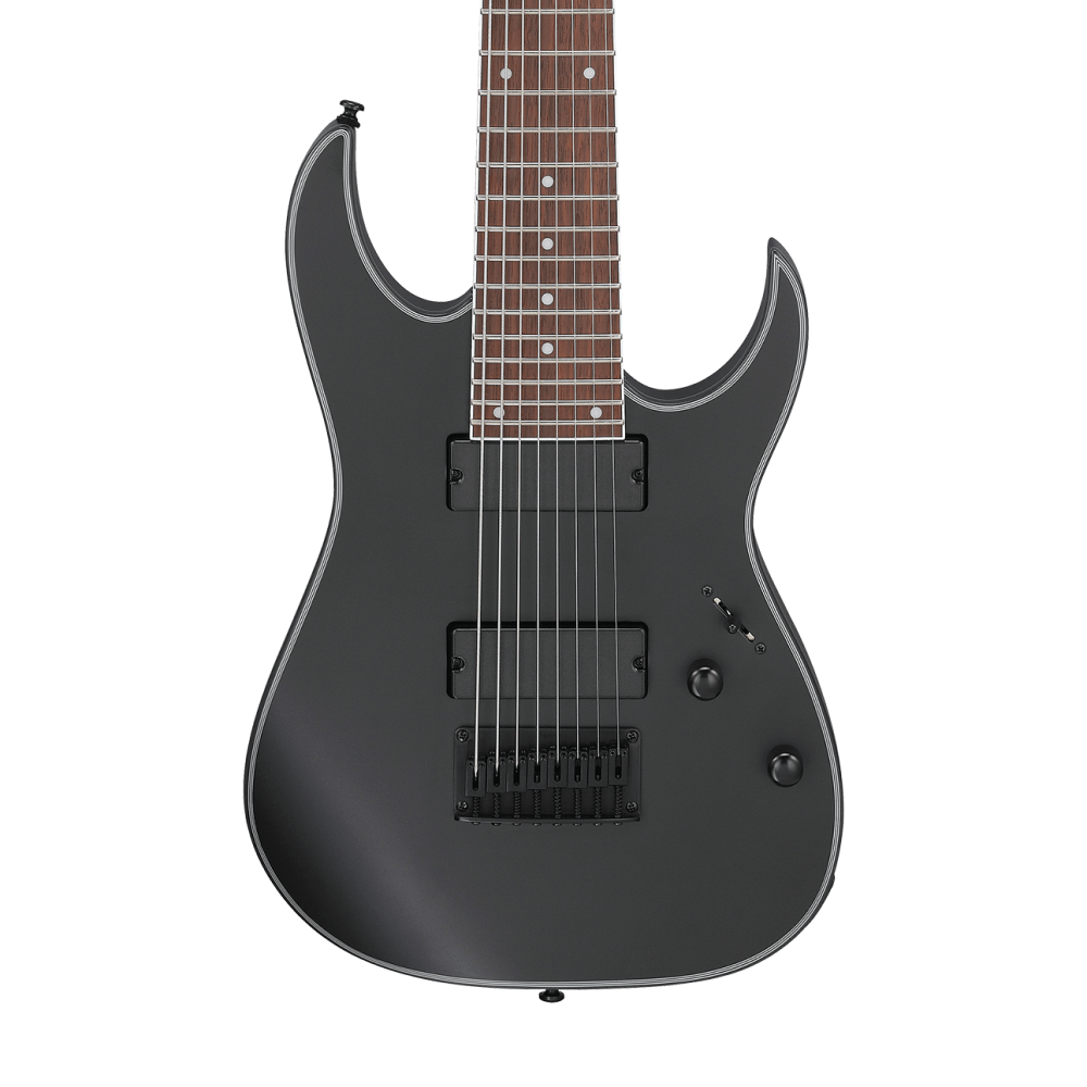 Ibanez RG8EX Electric Guitar in Black Flat
