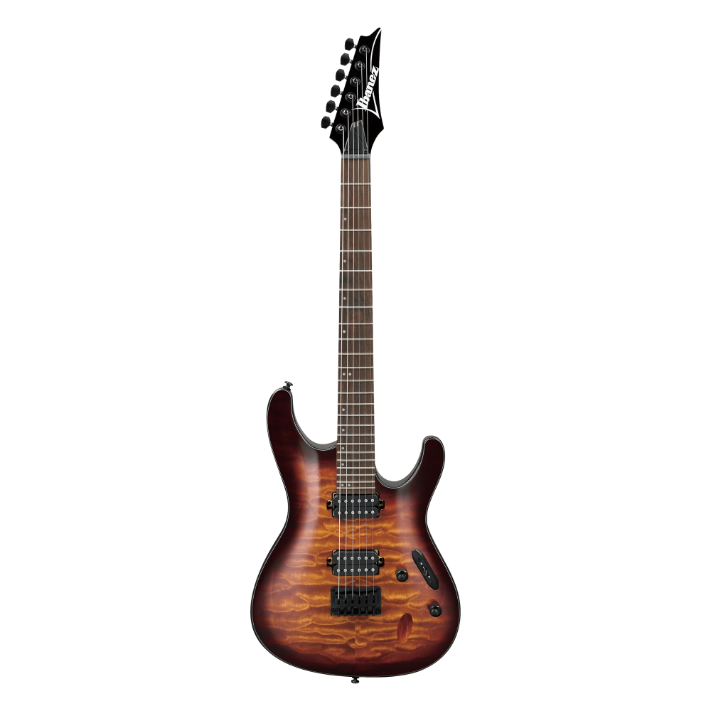 Ibanez S621QM Electric Guitar in Dragon Eye Burst