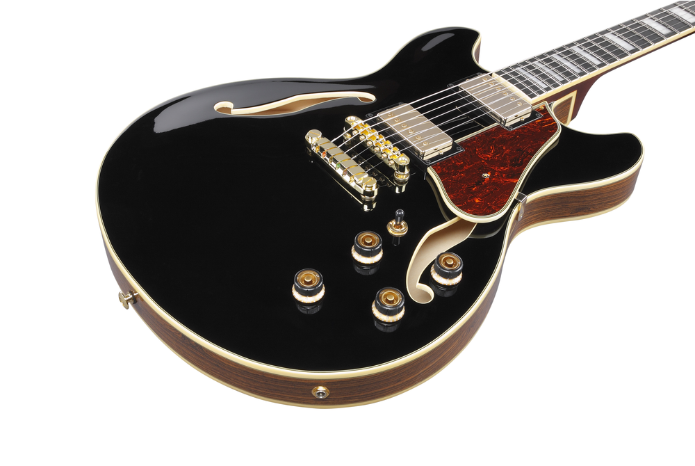 Ibanez Artcore AS93B Electric Guitar in Black