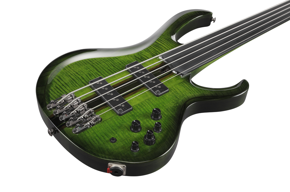 Ibanez SDGB1 Bass Guitar in Dark Moss Burst