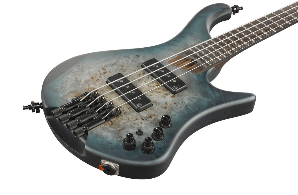 Ibanez EHB1500 Bass Guitar in Cosmic Blue Starburst Flat