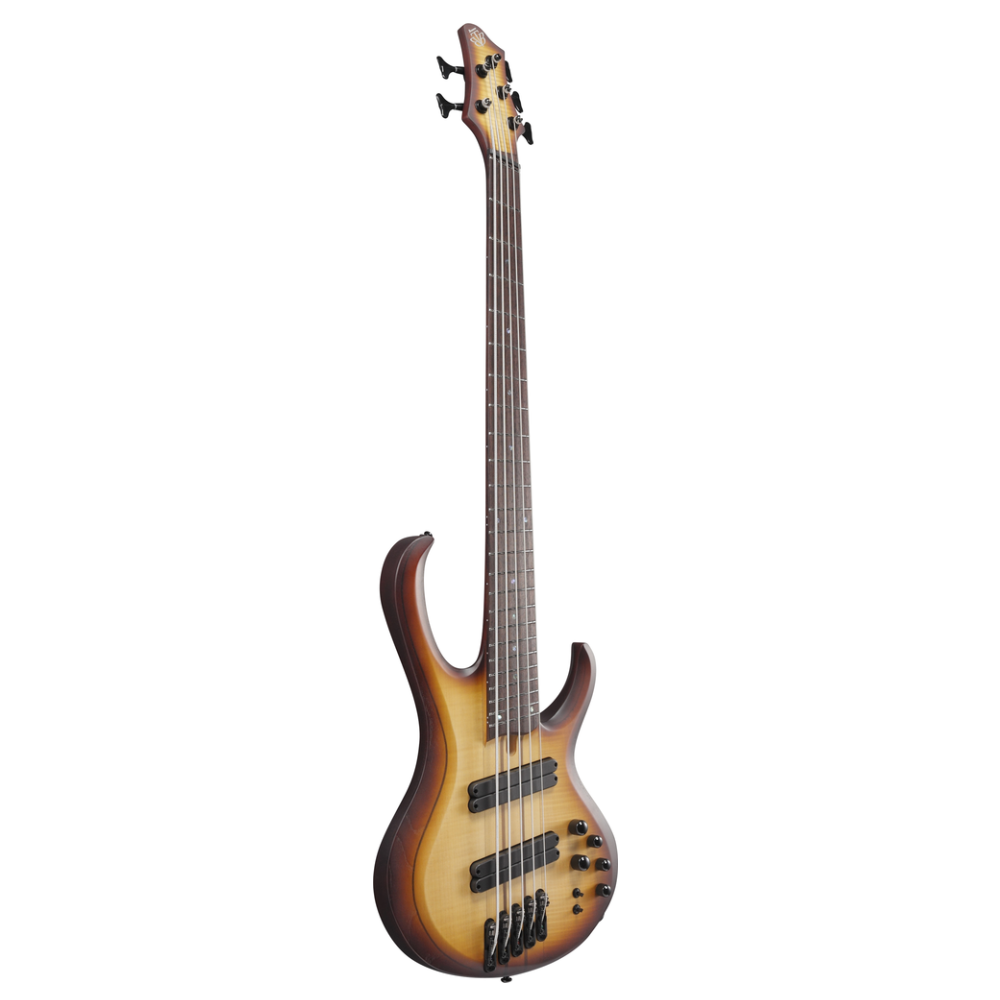 Ibanez BTB705LM Bass in Natural Browned Burst Flat