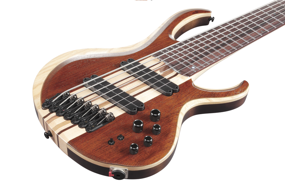 Ibanez BTB7MS Bass Guitar in Natural Mocha Low Gloss