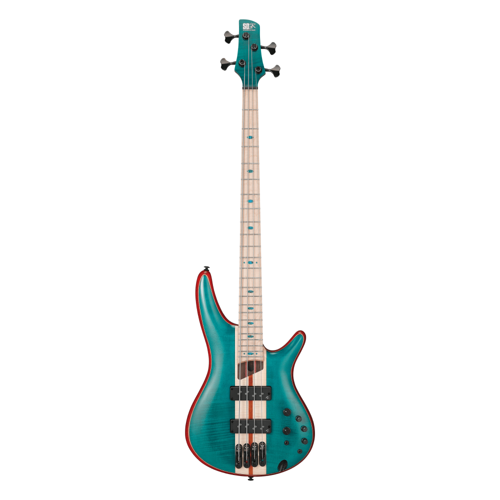 Ibanez Premium SR1420B Bass Guitar in Caribbean Green Low Gloss