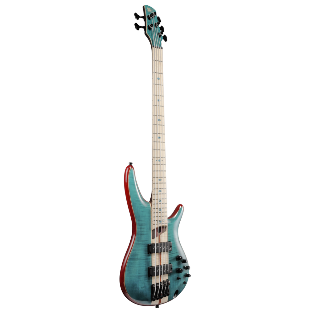 Ibanez Premium SR1425B Bass Guitar in Caribbean Green Low Gloss